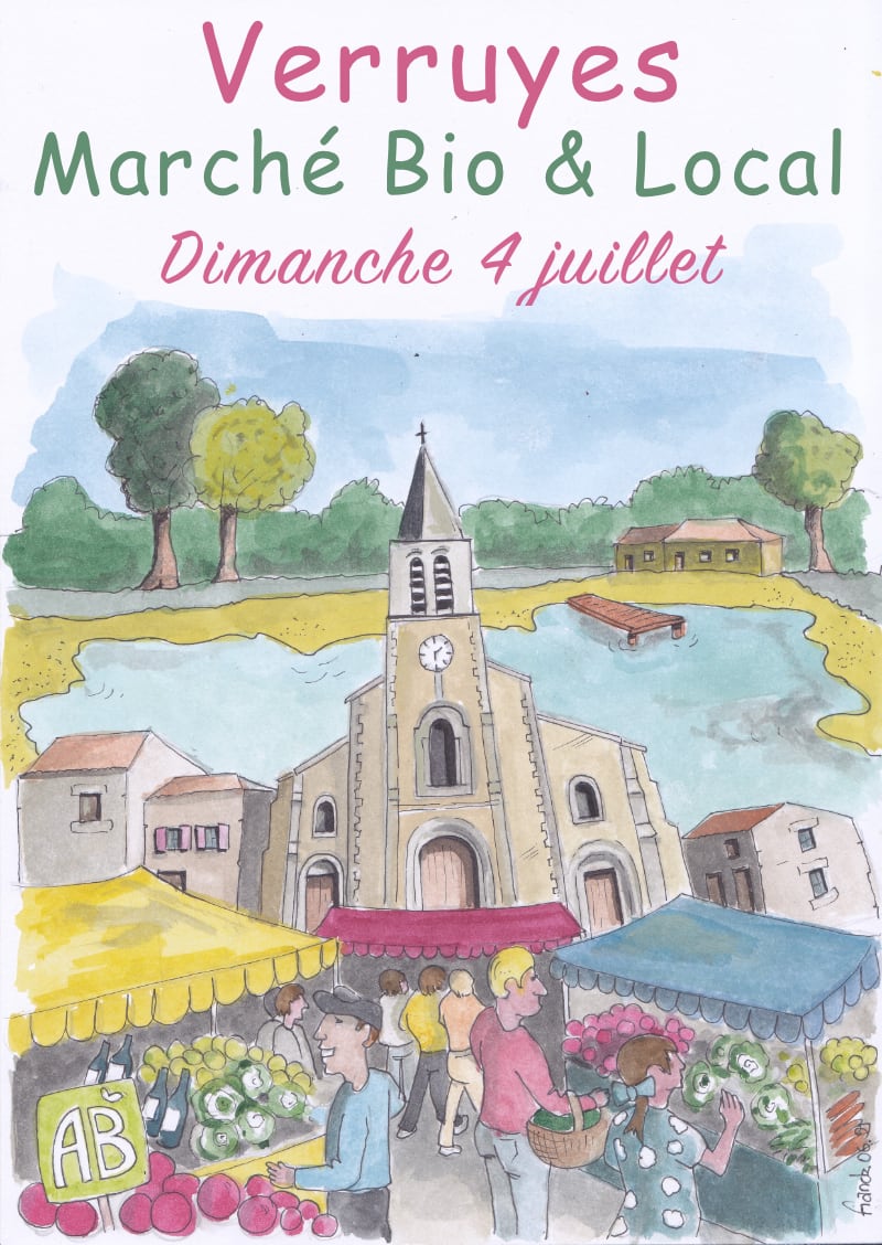 Illustration de l'article : Le marché de Verruyes