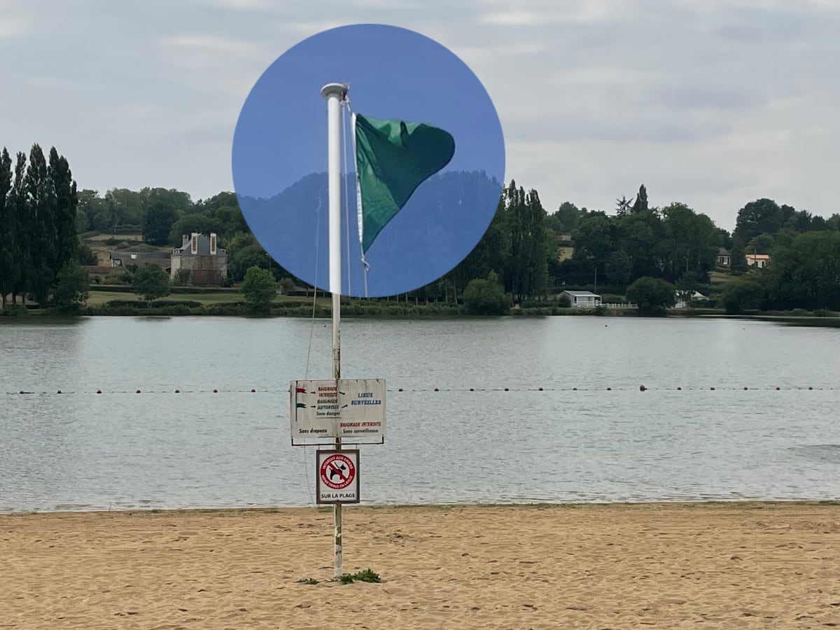 Illustration de l'article : Le plan d'eau est ouvert à la baignade