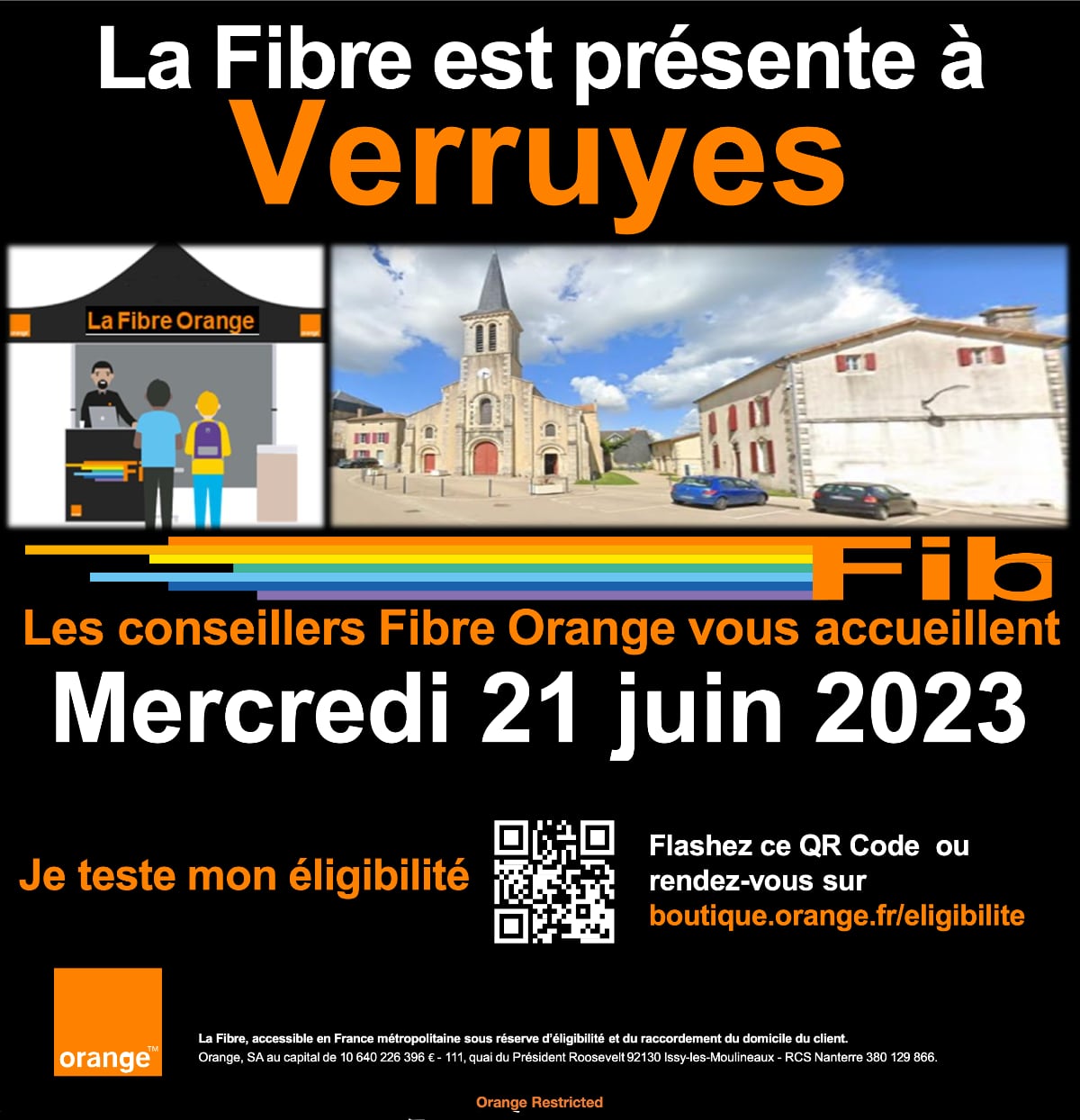 Illustration de l'article : La fibre à Verruyes avec Orange