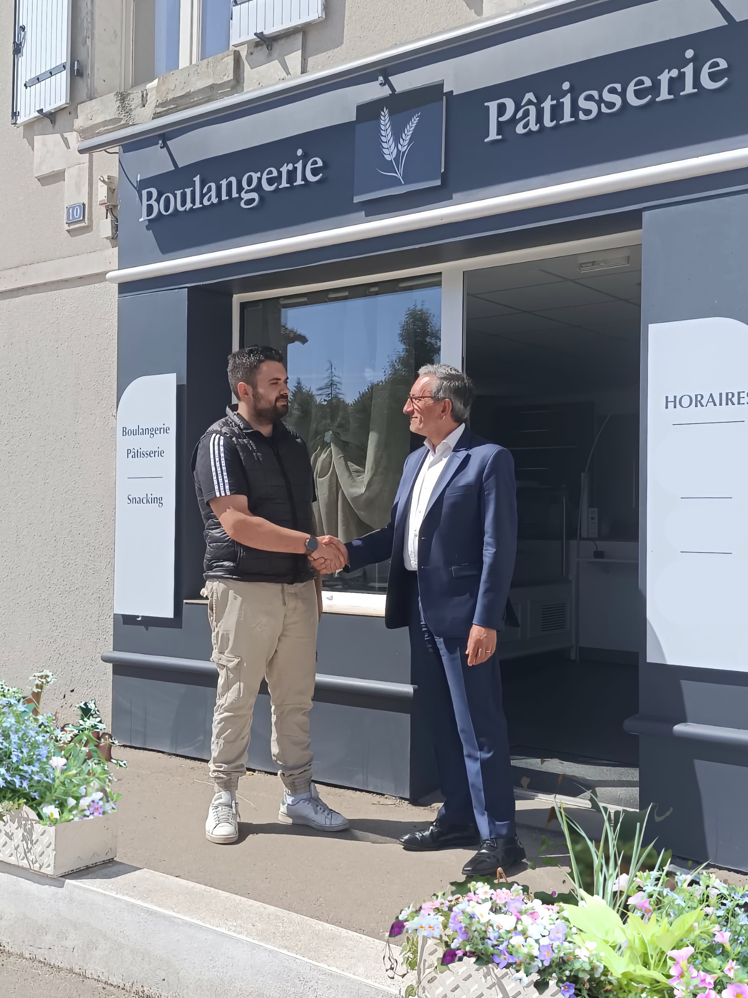 Illustration de l'article : 3ème anniversaire de la réouverture de la boulangerie