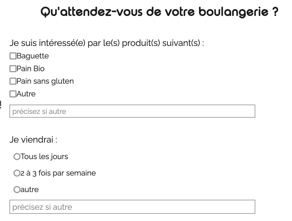 Illustration de l'article : Sondage boulangerie 2023