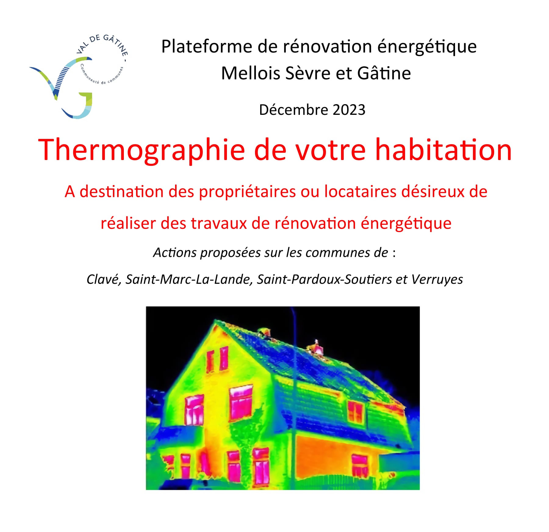 Illustration de l'article : Thermographie de votre habitation 2023