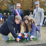 Dépôt gerbes enfants